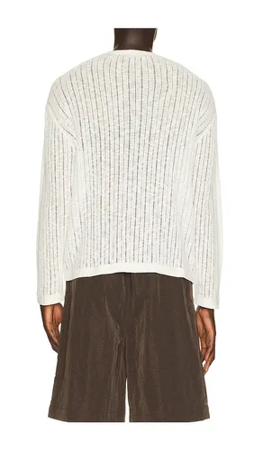 Pointelle Knit Sweater in . Size L. Also in M, S - Commas - Modalova
