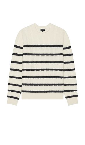 Cashmere Cable Crew Sweater in Ivory. - size L (also in XL/1X) - Club Monaco - Modalova