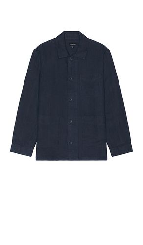 Linen Shirt Jacket in Blue. - size M (also in S) - Club Monaco - Modalova