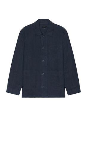 Linen Shirt Jacket in Denim-Dark. - size M (also in S) - Club Monaco - Modalova