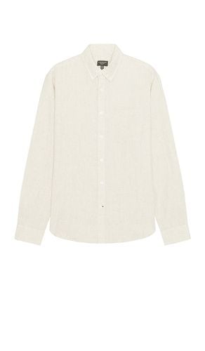 Long Sleeve Solid Linen Shirt in Cream. - size L (also in S) - Club Monaco - Modalova