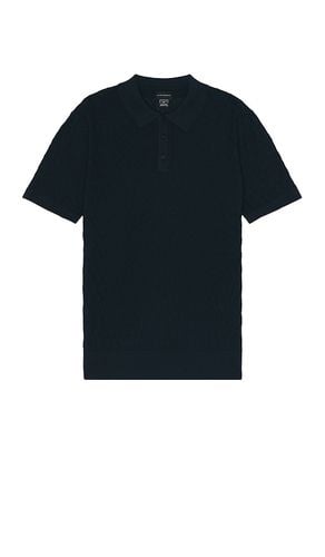 Plaited Diamond Polo in Blue. - size S (also in XL/1X) - Club Monaco - Modalova