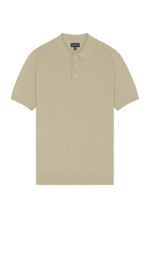 Short Sleeve Boucle Polo in Brown. - size M (also in S, XL/1X) - Club Monaco - Modalova