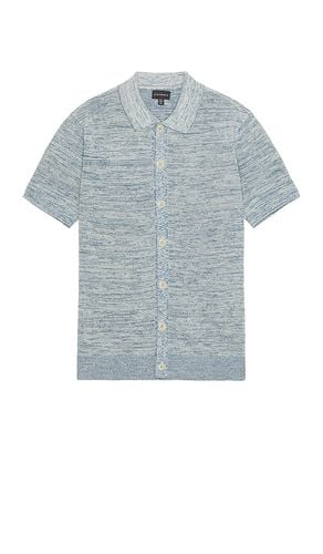 Short Sleeve Mesh Shirt in Blue. - size L (also in S) - Club Monaco - Modalova