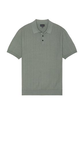 Short Sleeve Texture Polo in Sage. - size L (also in M, XL/1X) - Club Monaco - Modalova