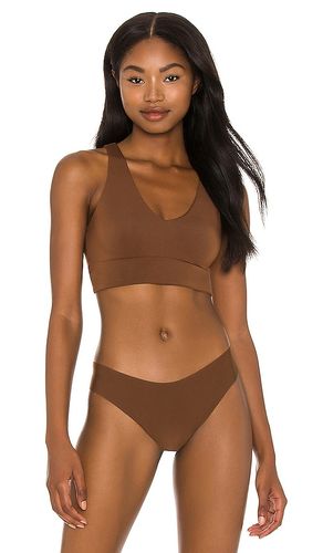 Butter Comfy Bralette in Chocolate. - size L (also in S, XS) - Commando - Modalova