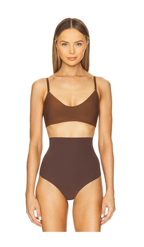 Butter Bralette in Chocolate. - size M (also in XL, XS) - Commando - Modalova