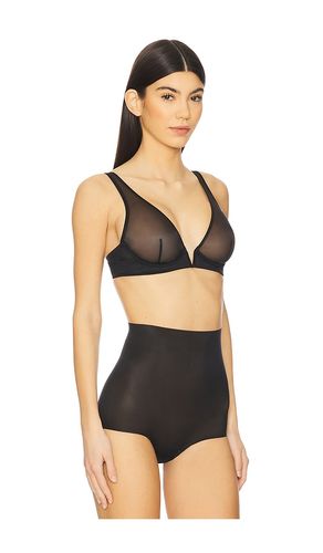 Chic Mesh Plunge Underwire Bra in . - size 32B (also in 34B, 36B, 32C) - Commando - Modalova