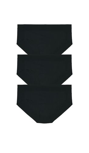 Invisible Rib Bikini 3-pack in Black - Commando - Modalova