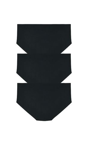 Invisible Rib Bikini 3-pack in Black - Commando - Modalova