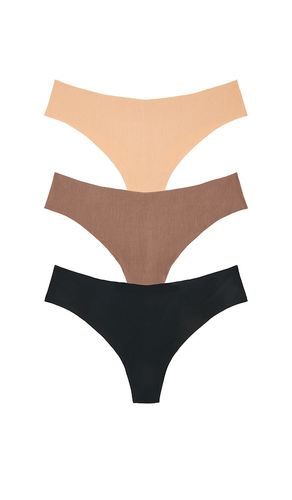 Butter Thong 3 Pack in Neutral. - size S (also in XL) - Commando - Modalova