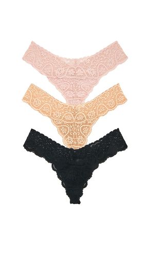 Tulip Tanga 3 Pack in Neutral - Commando - Modalova