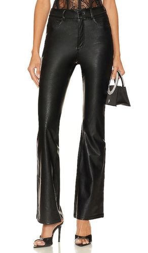 Faux Leather Five Pocket Flare Pant in . - size L (also in XL) - Commando - Modalova