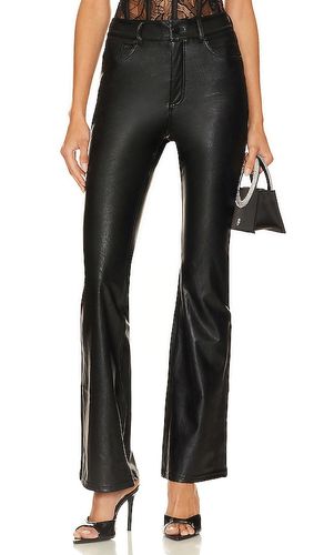 Faux Leather Five Pocket Flare Pant in . - size L (also in XL, XS) - Commando - Modalova