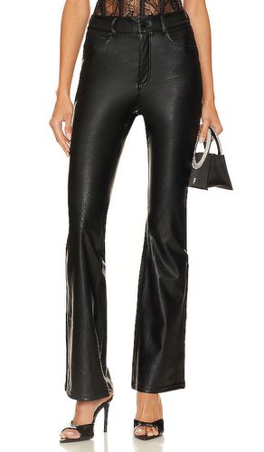 Faux Leather Five Pocket Flare Pant in . Taglia M, S, XL - Commando - Modalova