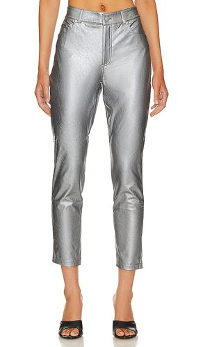 Pantalón five pocket en color plateado metálico talla S en - Metallic Silver. Talla S (también en XS) - Commando - Modalova