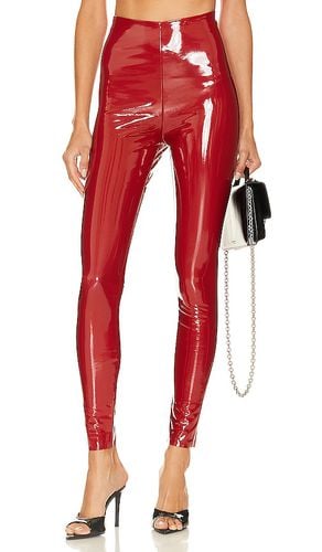 Faux Patent Leather Legging in Red. - size L (also in M, S) - Commando - Modalova