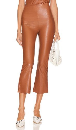 Faux Leather Cropped Flare Pant in . Size XL, XS - Commando - Modalova