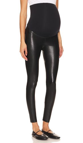 Legging premamá de piel sintética leggings en color talla M en - Black. Talla M (también en L, XL, XS) - Commando - Modalova