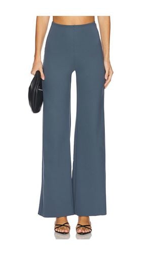 Neoprene Wide Leg Pant in Slate. - size L (also in M, S, XL, XS) - Commando - Modalova