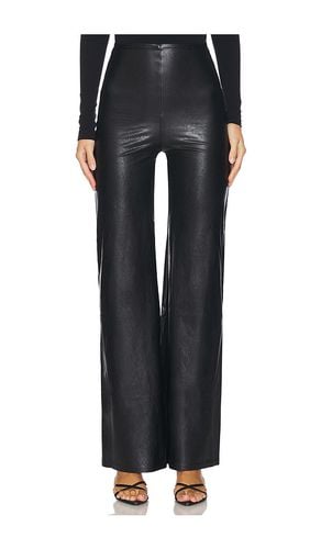 Faux Leather Wide Leg Pant in . - size M (also in XS) - Commando - Modalova