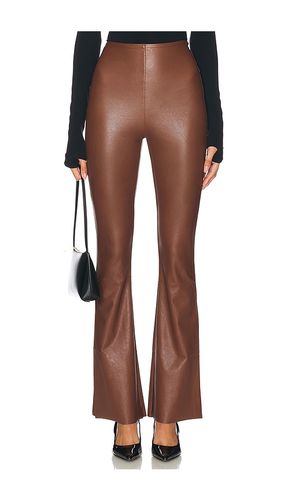 Faux Leather Flare Legging in . Size M - Commando - Modalova