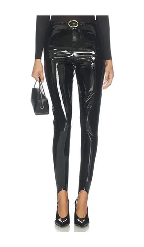 Faux Patent Stirrup Legging in . - size XS (also in S, M, L) - Commando - Modalova