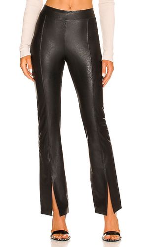 Faux Leather Split Front Pant in . - size L (also in M, S) - Commando - Modalova