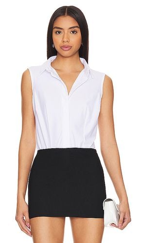 Classic Sleeveless Button Down Bodysuit in . Taglia L, XS - Commando - Modalova