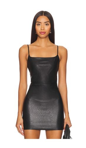 Faux Leather Cami Crop Top in . Taglia M, XL, XS - Commando - Modalova