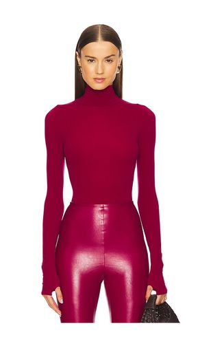 Bodysuit cuello vuelto ballet en color rojo talla all en - Red. Talla all - Commando - Modalova