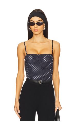 Classic Print Straight Cami Bodysuit in ,White. - size L/XL (also in M/L, S/M) - Commando - Modalova