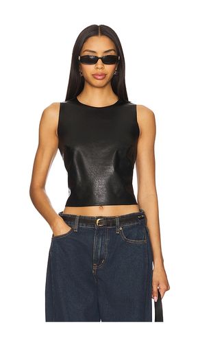 Faux Leather Shell Top in . - size L (also in M, S, XL) - Commando - Modalova