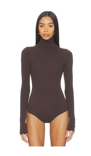 Ballet Turtleneck Bodysuit in - Commando - Modalova