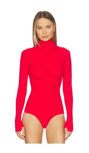 Ballet body turtleneck bodysuit in color red size all - Commando - Modalova