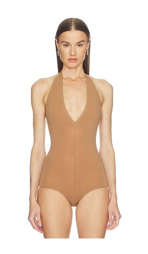 Ballet Deep Plunge Bodysuit in - Commando - Modalova