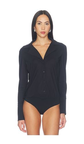 Classic Blousey Button Down Bodysuit in . Taglia L. Also in M, S, XS - Commando - Modalova