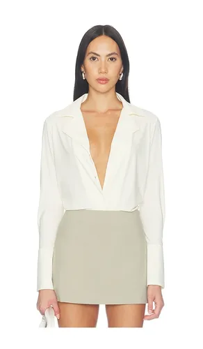 Classic Blousey Button Down Bodysuit in . Taglia L. Also in S, XL, XS - Commando - Modalova