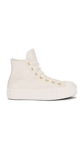 Chuck Taylor All Star Lift Sneaker in Ivory. - size 10 (also in 10.5, 11, 5.5, 6, 7.5, 8, 9, 9.5) - Converse - Modalova