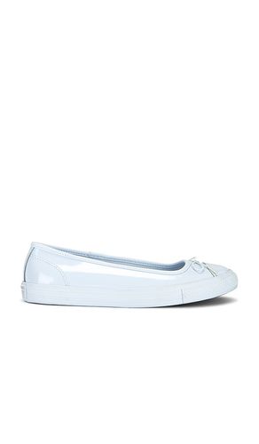 Chuck Taylor All Star Dainty Ballerina Flat in Baby Blue. - size 10 (also in 10.5, 11, 6, 6.5, 7, 7.5, 8, 8.5, 9, 9.5) - Converse - Modalova