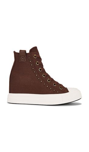 Chuck Taylor All Star Wedge Sneaker in Burgundy. - size 10.5 (also in 6.5, 7.5, 8.5) - Converse - Modalova