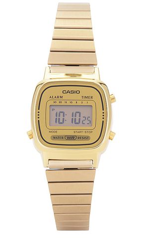 LA670 Series Watch in Metallic Gold - Casio - Modalova