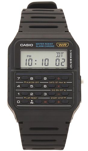 Casio Vintage CA53 Watch in Black - Casio - Modalova