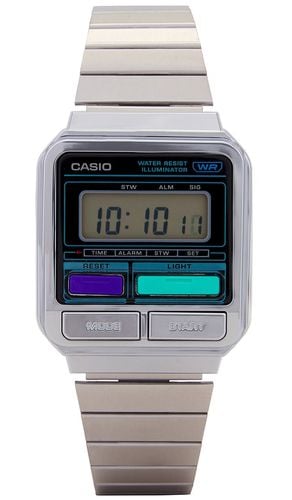 A120 Series Watch in Metallic - Casio - Modalova