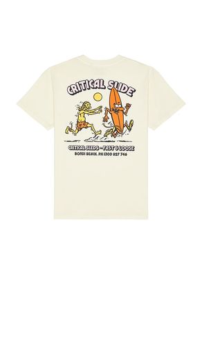 Fast And Loose Tee in Cream. - size L (also in M, S, XL/1X) - Critical Slide - Modalova