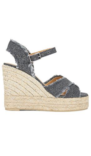 Bromelia Wedge in Grey. - size 38 (also in 39, 40, 41) - Castaner - Modalova