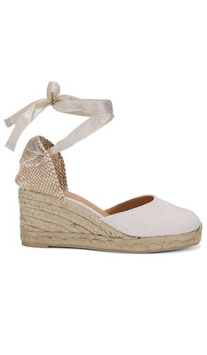 Carina sandal in color cream size 36 in - Cream. Size 36 (also in 37, 39, 40, 41) - Castaner - Modalova