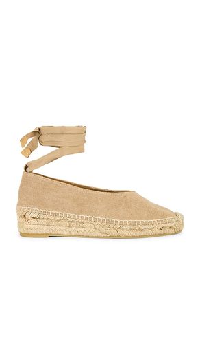 Alpargata gea en color bronce talla 36 en - Tan. Talla 36 (también en 37, 38, 39, 40, 41) - Castaner - Modalova