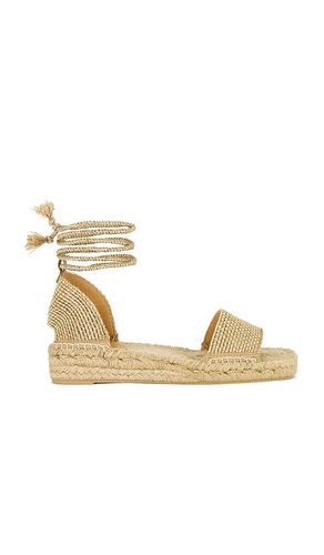 Alpargata silvia en color neutral talla 36 en - Neutral. Talla 36 (también en 37, 38, 39, 40) - Castaner - Modalova