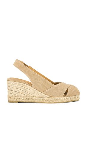 Alpargata diana en color bronce talla 36 en - Tan. Talla 36 (también en 37, 38, 39) - Castaner - Modalova